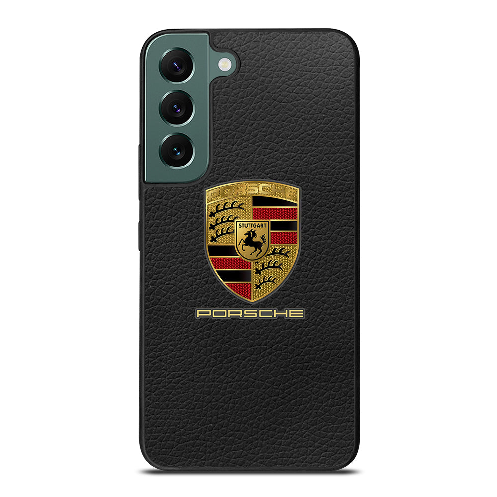 Porsche Leather Logo Samsung Galaxy S22 5G Case