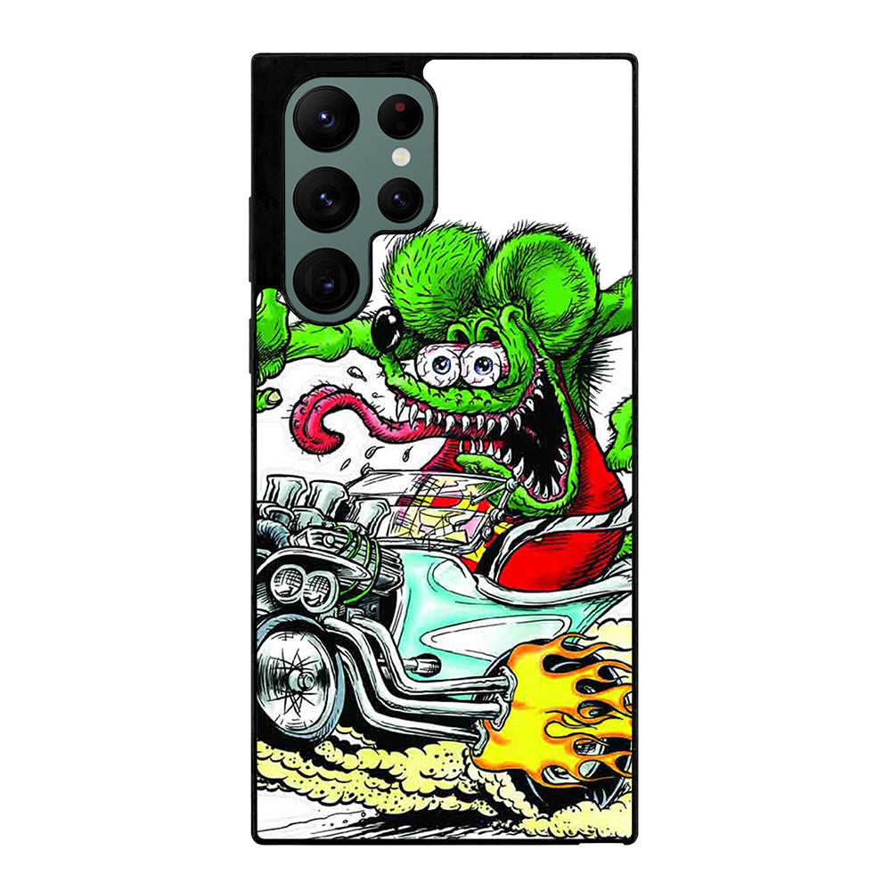 Rat Fink Hot Muscle Car Wheal Samsung Galaxy S22 Ultra 5G Case