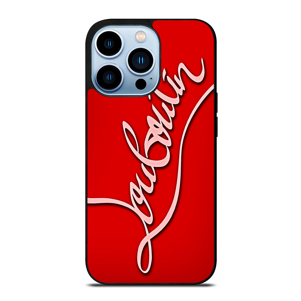 Red Louboutin iPhone 13 Pro Max Case