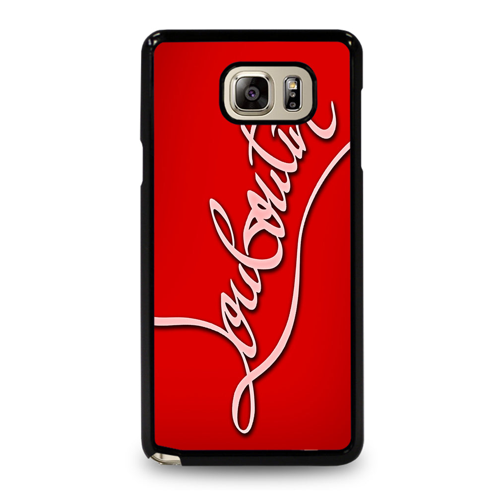 Red Louboutin Samsung Galaxy Note 5 Case