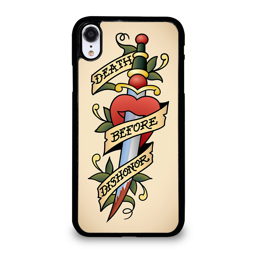 SAILOR JERRY DEATH BEFORE DISHONOR iPhone XR Case