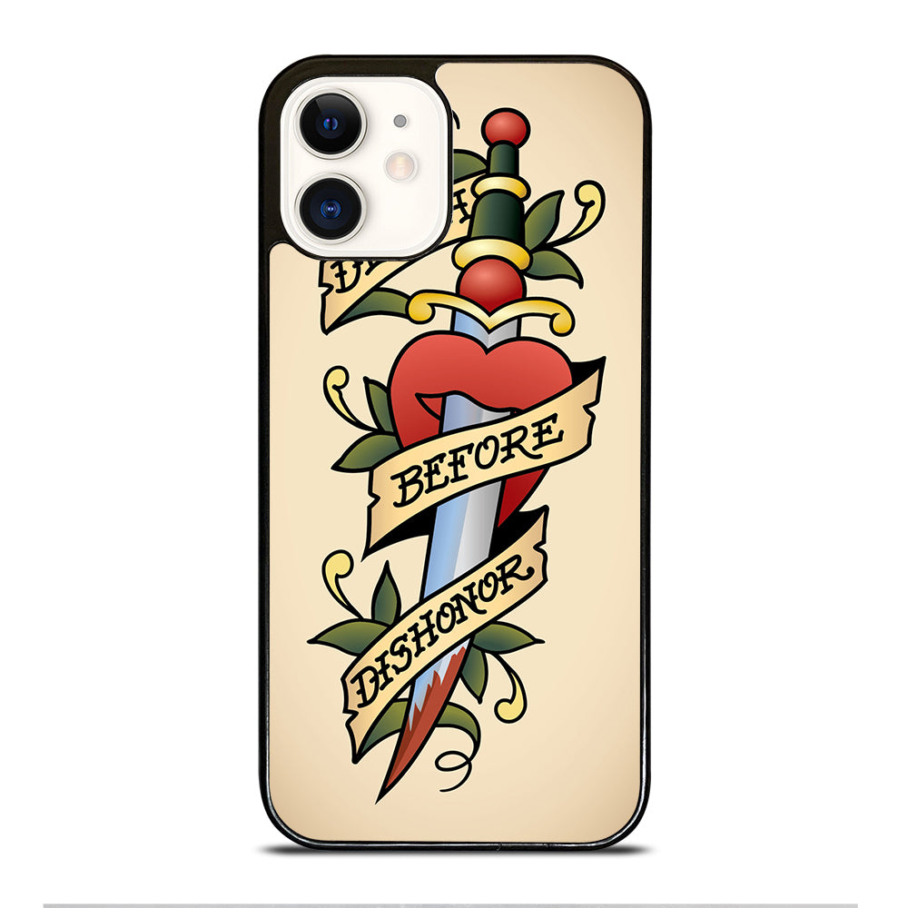 SAILOR JERRY DEATH BEFORE DISHONOR iPhone 12 Case