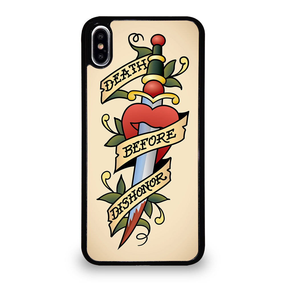 SAILOR JERRY DEATH BEFORE DISHONOR iPhone XS Max Case