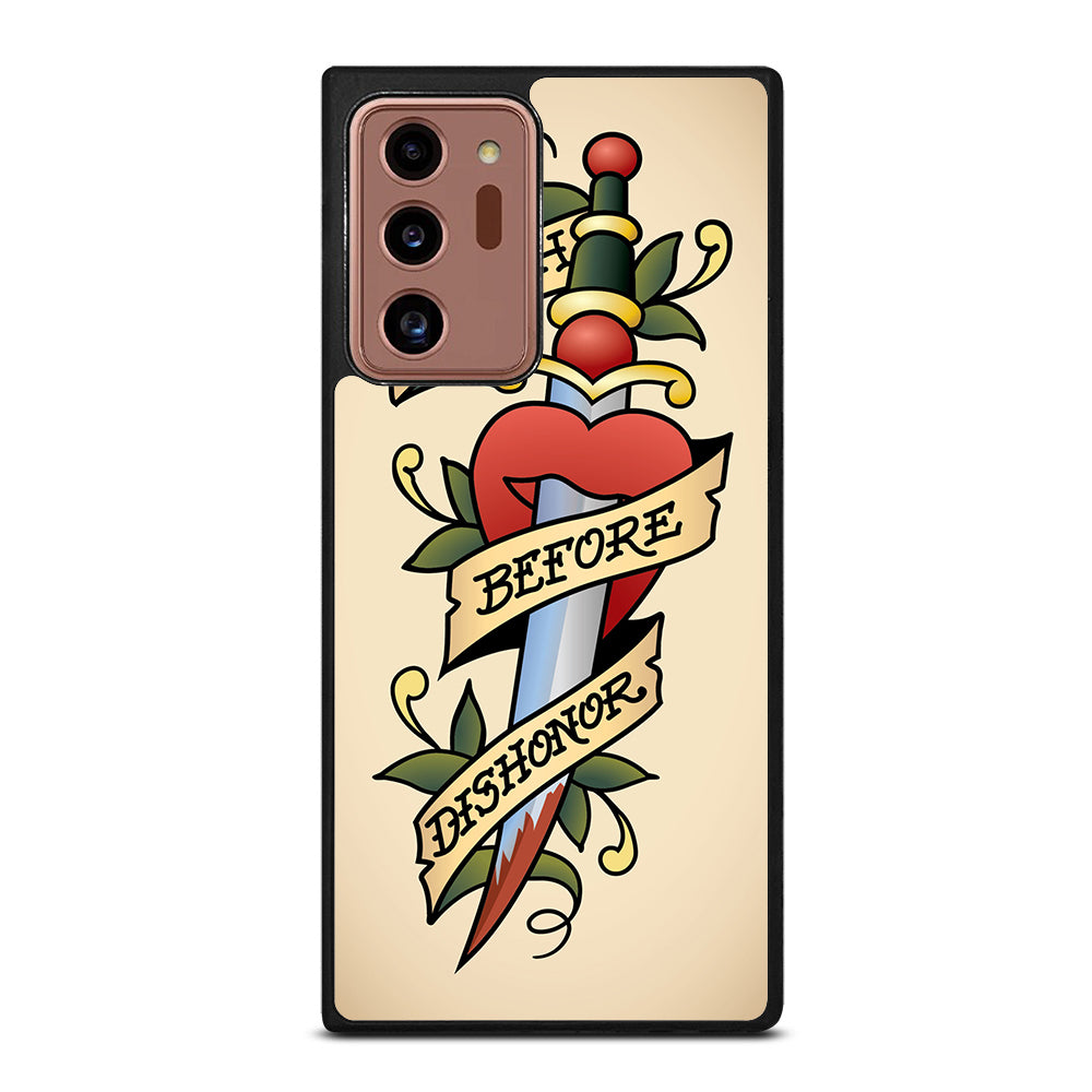 SAILOR JERRY DEATH BEFORE DISHONOR Samsung Galaxy Note 20 Ultra Case