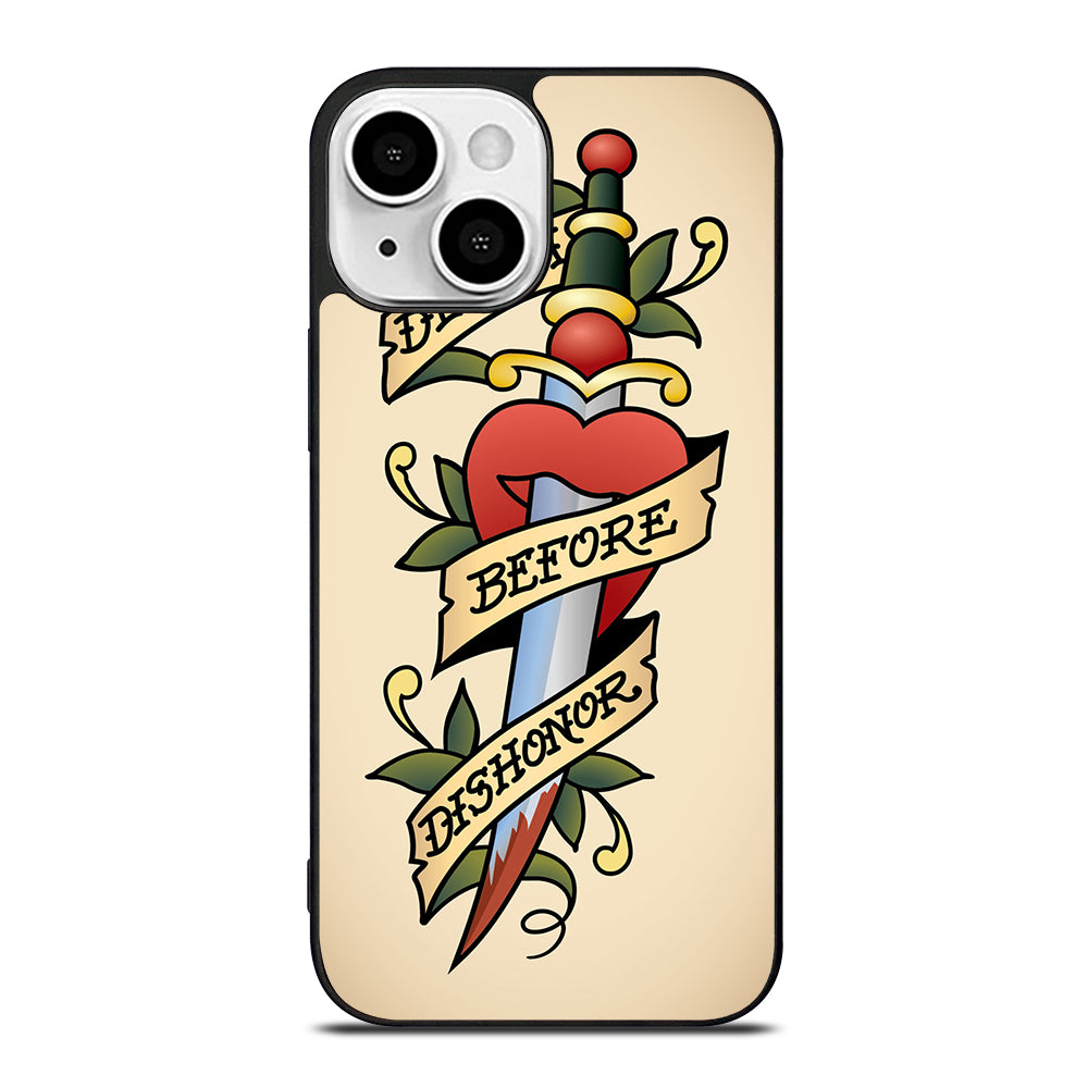 SAILOR JERRY DEATH BEFORE DISHONOR iPhone 13 Mini Case