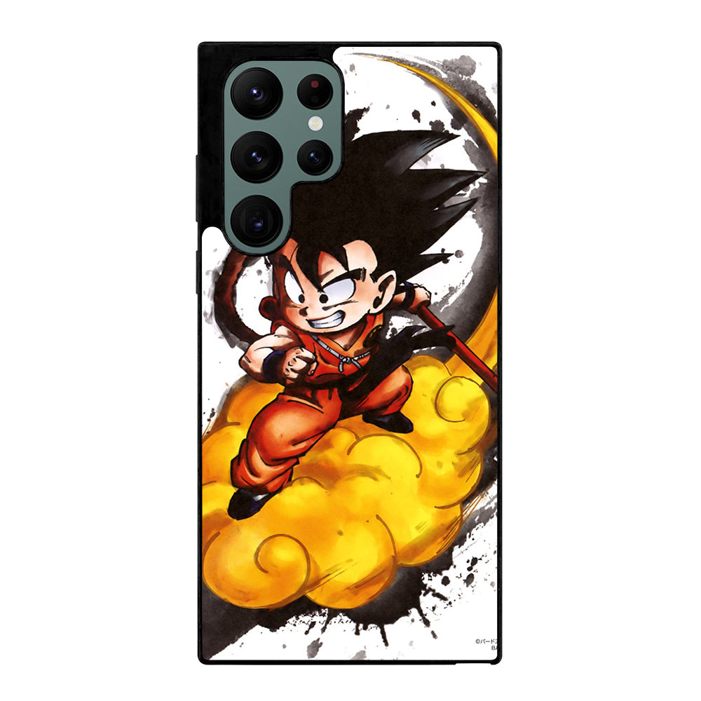 SON GOKU CHILD WITH THE CLOUD Samsung Galaxy S22 Ultra 5G Case