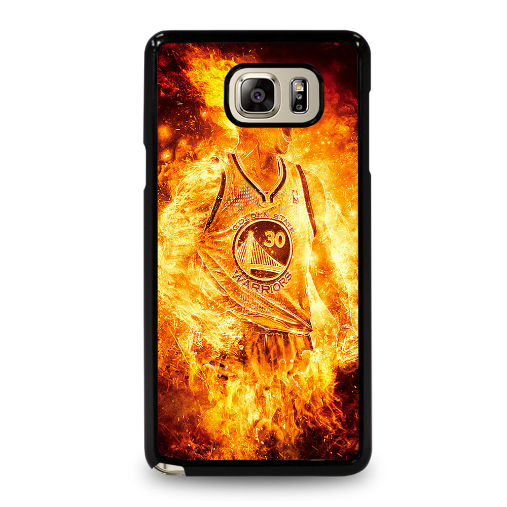 STEPHEN CURRY ON FIRE Samsung Galaxy Note 5 Case