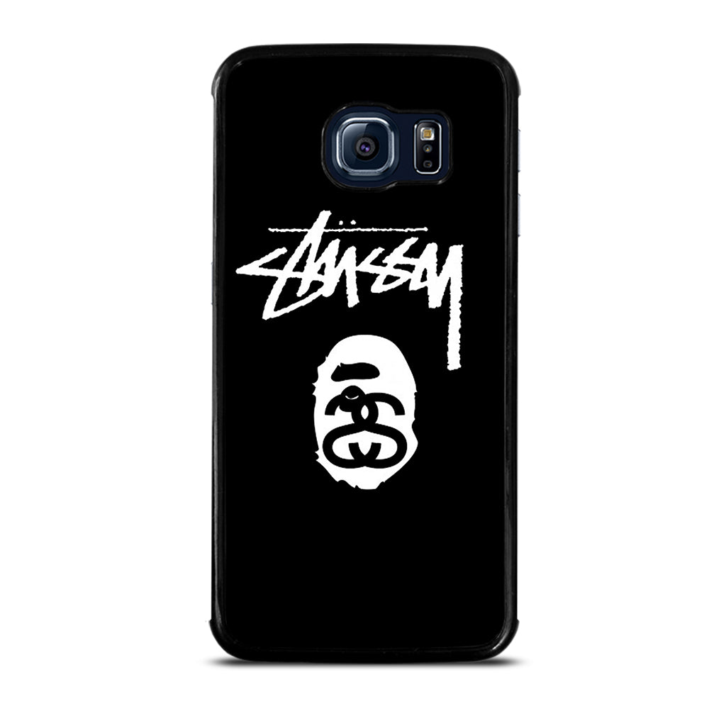 STUSSY BLACK Samsung Galaxy S6 Edge Case