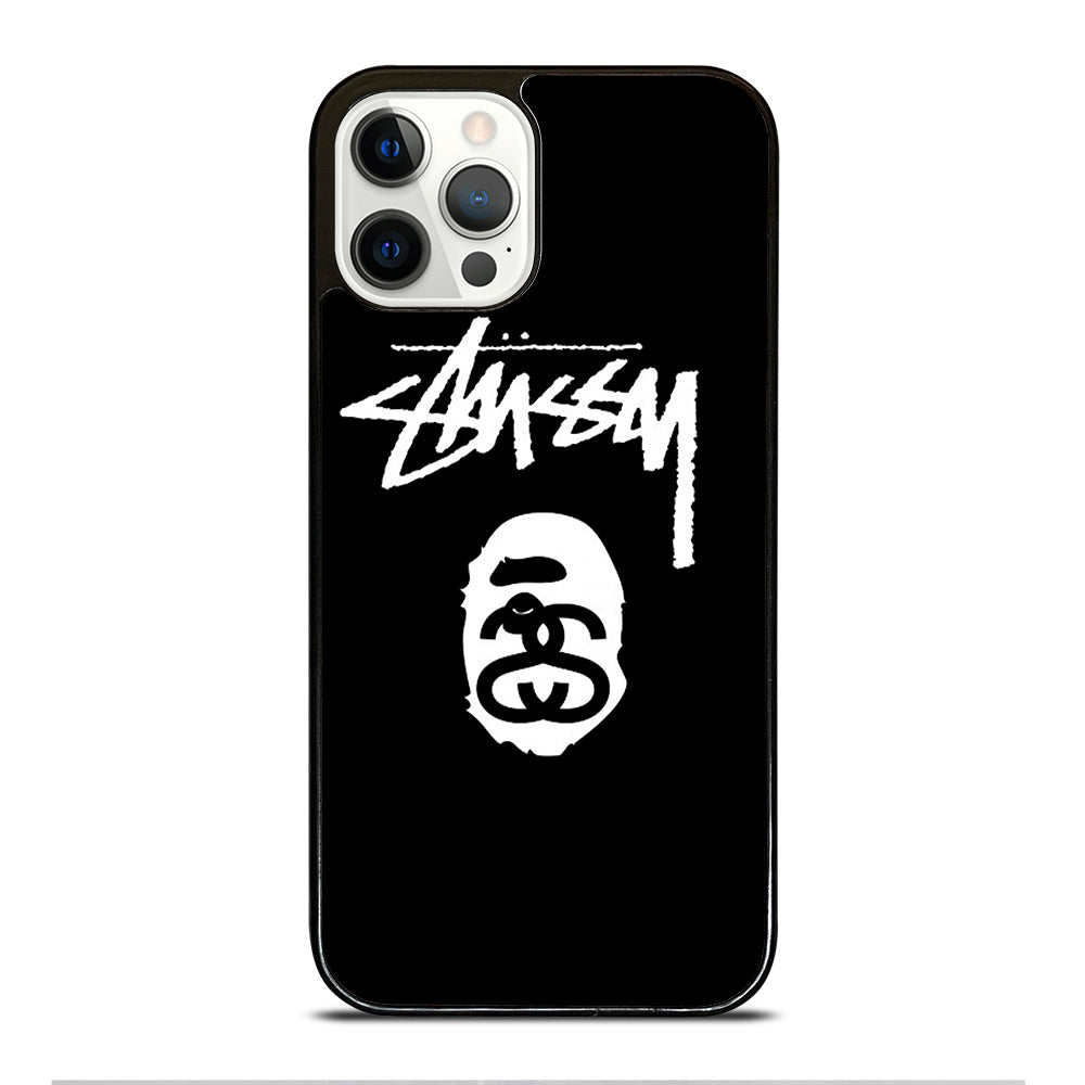 STUSSY BLACK iPhone 12 Pro Case