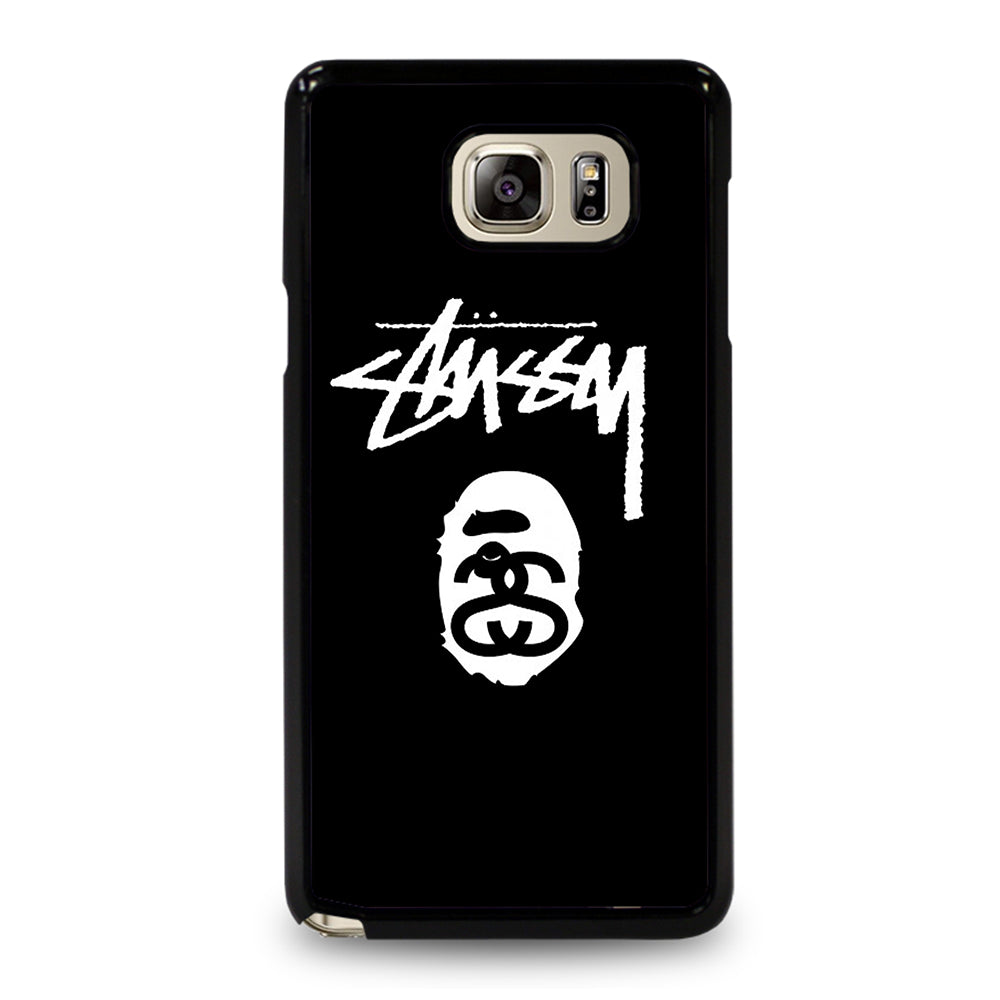 STUSSY BLACK Samsung Galaxy Note 5 Case
