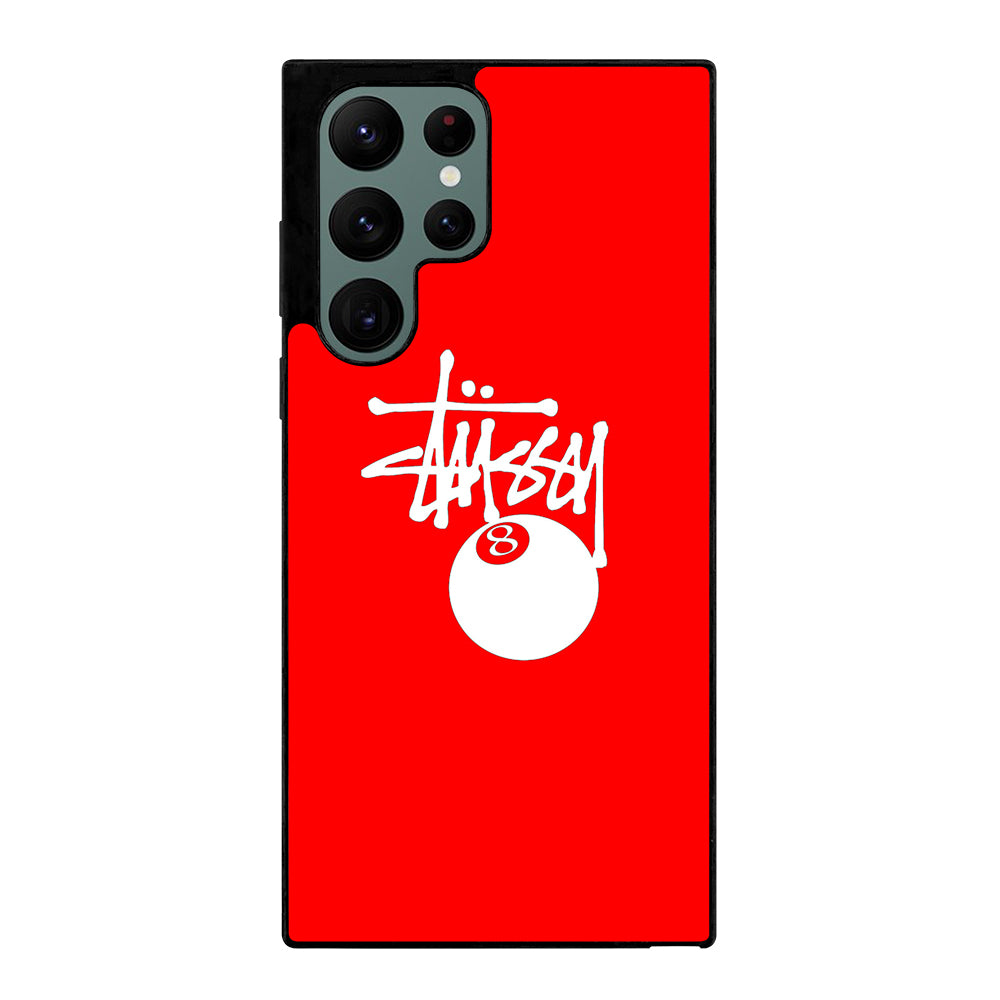 STUSSY IN RED Samsung Galaxy S22 Ultra 5G Case