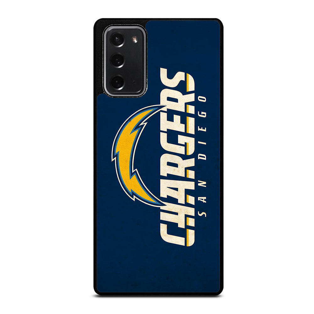 San Diego Chargers Landscape Logo Samsung Galaxy Note 20 Case