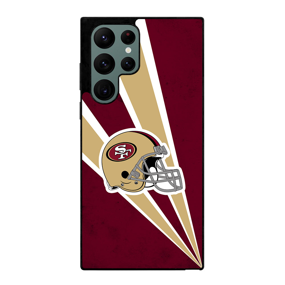 San Francisco 49ers NFL Helmet Samsung Galaxy S22 Ultra 5G Case