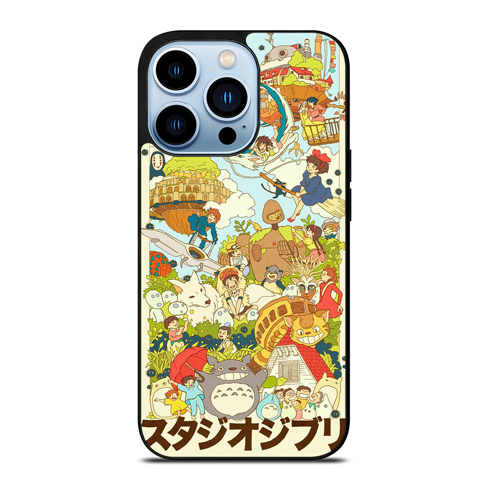 Studio Ghibli Artwork iPhone 13 Pro Max Case
