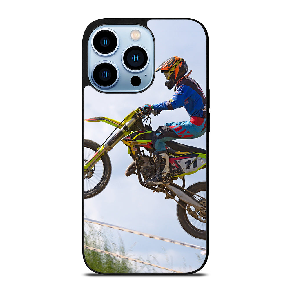 Stunt In Motocross Dirt Bike iPhone 13 Pro Max Case