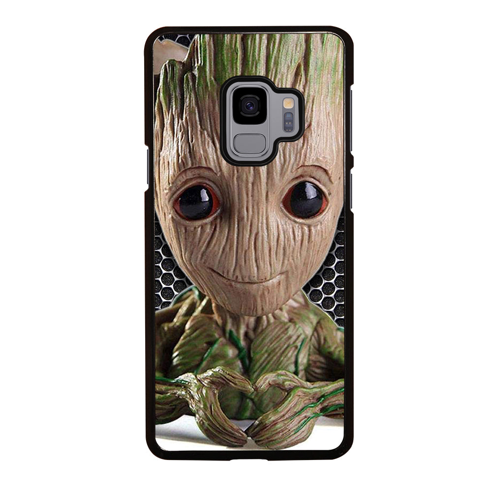 Super Cute Baby Groot Samsung Galaxy S9 Case