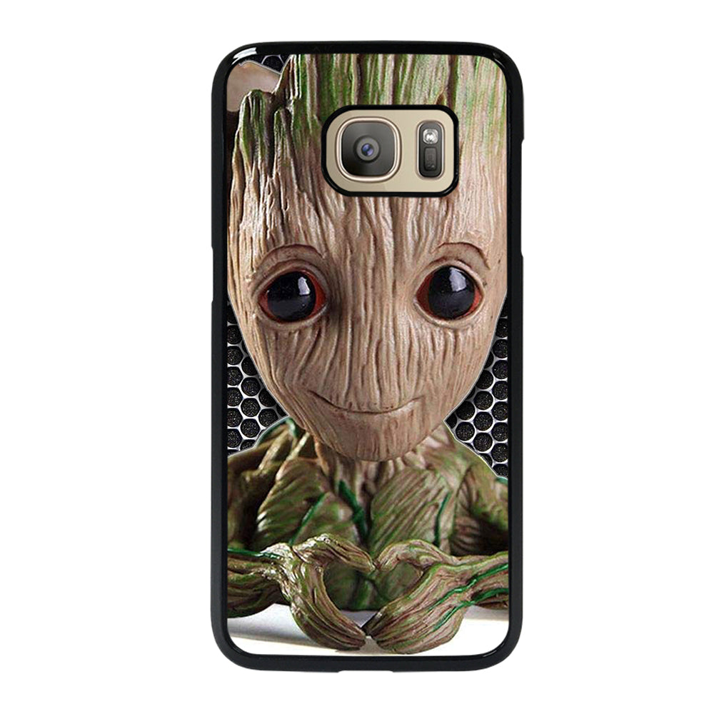 Super Cute Baby Groot Samsung Galaxy S7 Case