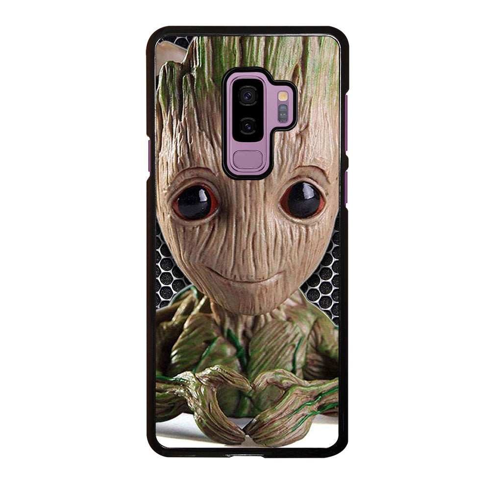 Super Cute Baby Groot Samsung Galaxy S9 Plus Case