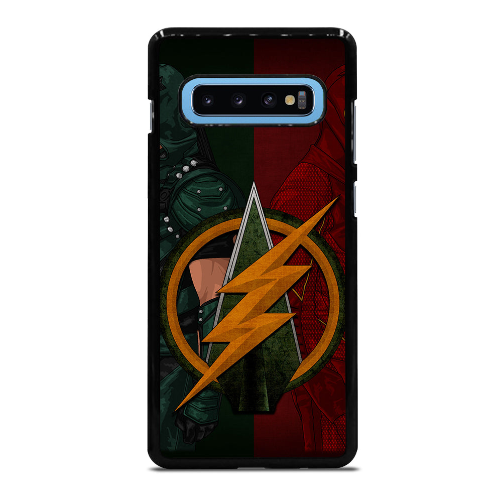 THE FLASH GREEN ARROW Samsung Galaxy S10 Plus Case
