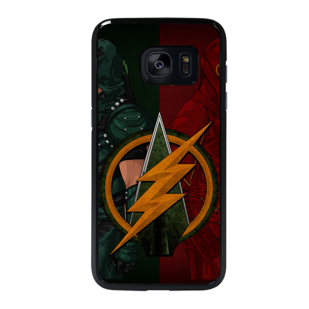 THE FLASH GREEN ARROW Samsung Galaxy S7 Edge Case