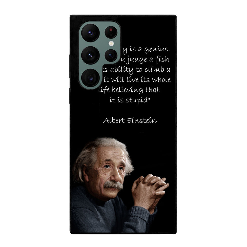 THE GENIUS ALBERT EINSTEIN Samsung Galaxy S22 Ultra 5G Case