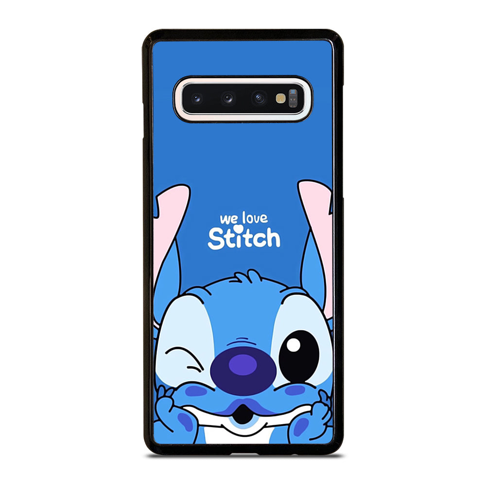 The Cute Stitch Cartoon Galaxy Samsung Galaxy S10 Case