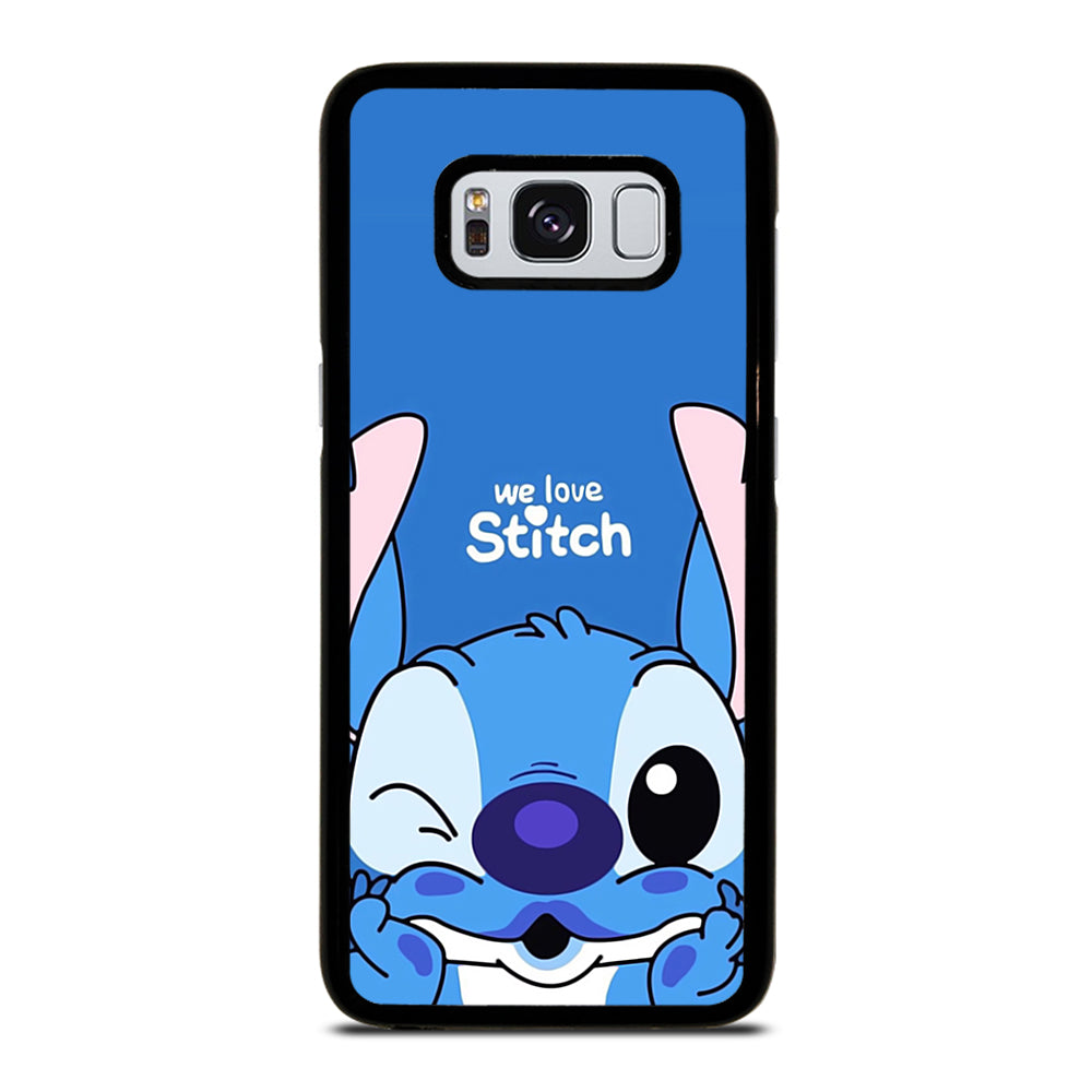 The Cute Stitch Cartoon Galaxy Samsung Galaxy S8 Case