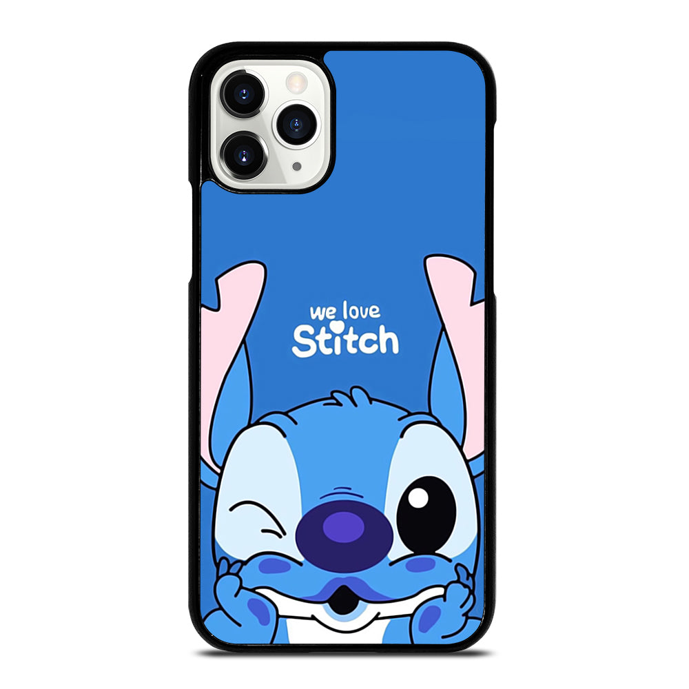 The Cute Stitch Cartoon Galaxy iPhone 11 Pro Case