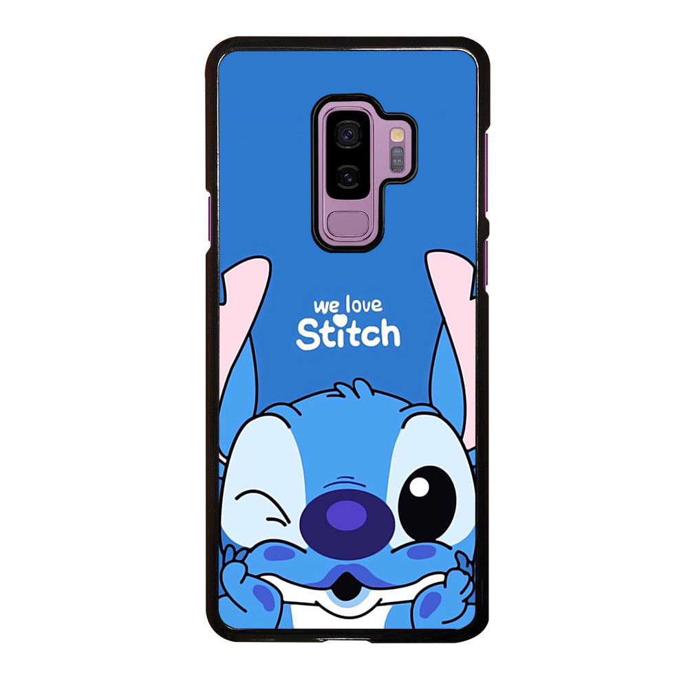 The Cute Stitch Cartoon Galaxy Samsung Galaxy S9 Plus Case