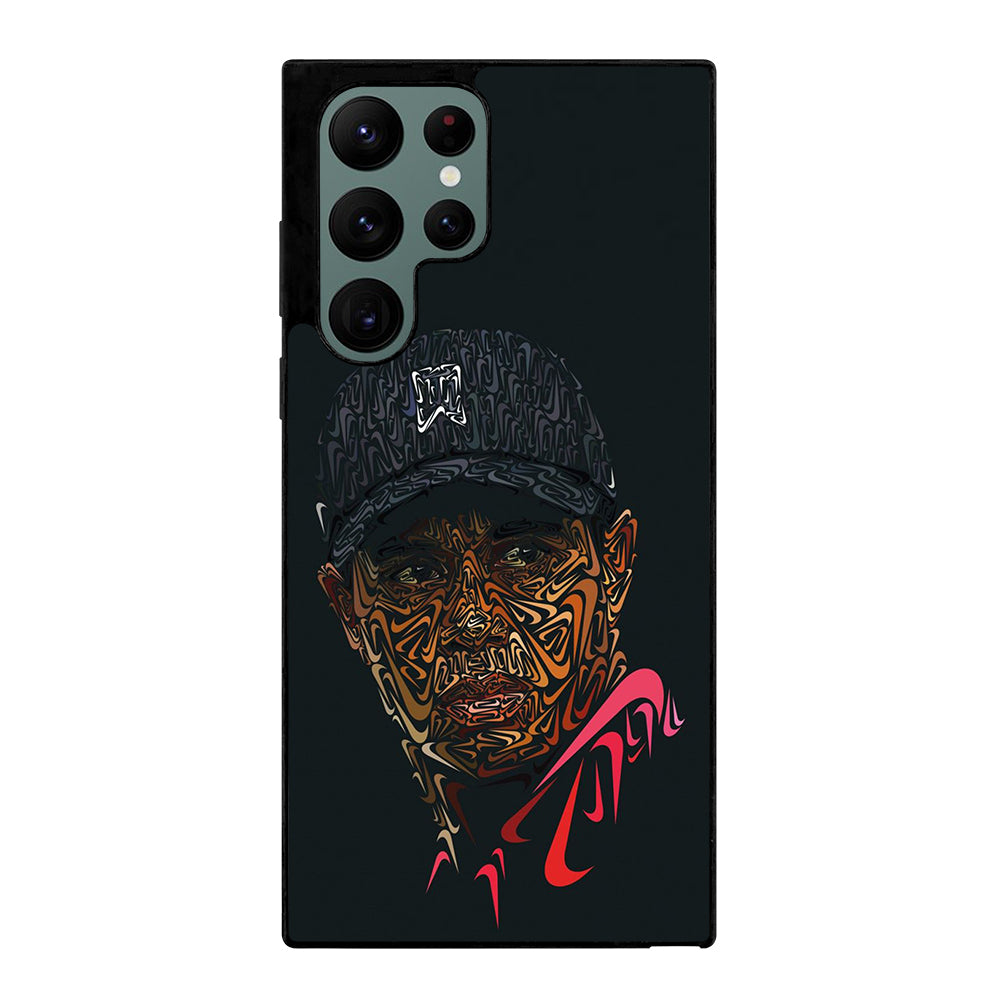 Tiger Woods In Nike Samsung Galaxy S22 Ultra 5G Case