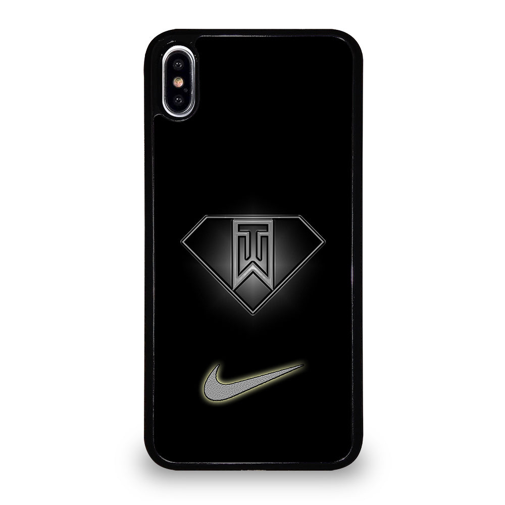 Tiger Woods Nike Logo iPhone XS Max Case
