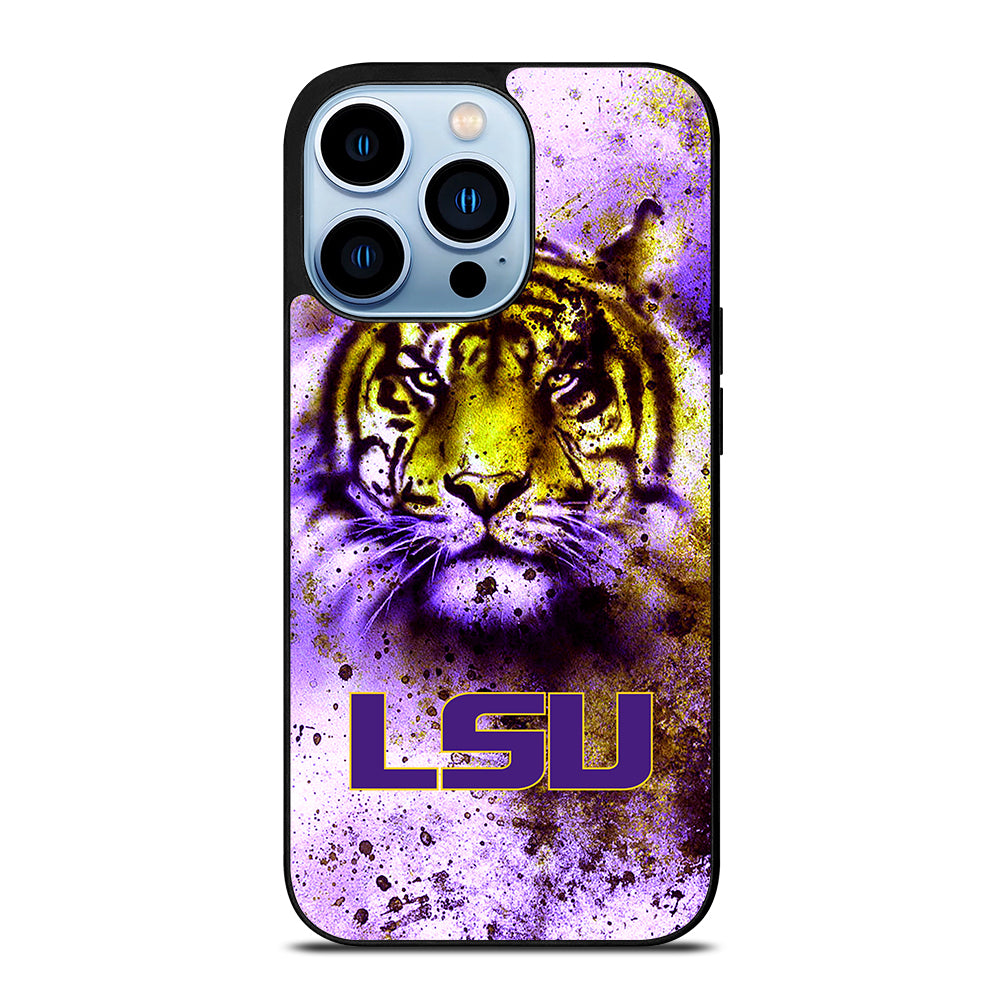Tigers LSU Logo Wallpaper iPhone 13 Pro Max Case