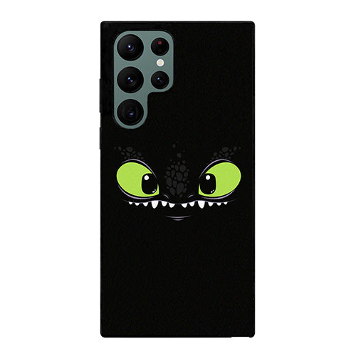 Toothless Dragon Dark Smile Samsung Galaxy S22 Ultra 5G Case