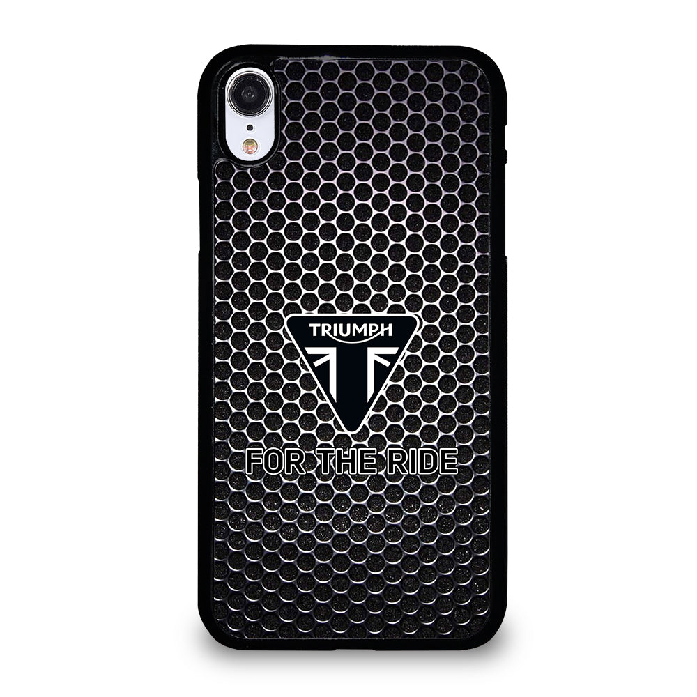 Triumph For The Ride Logo iPhone XR Case