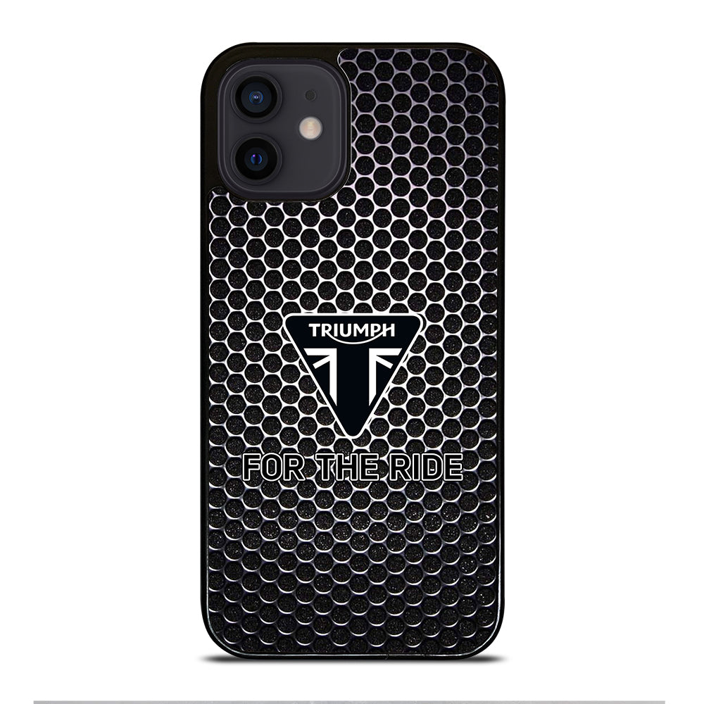 Triumph For The Ride Logo iPhone 12 Mini Case