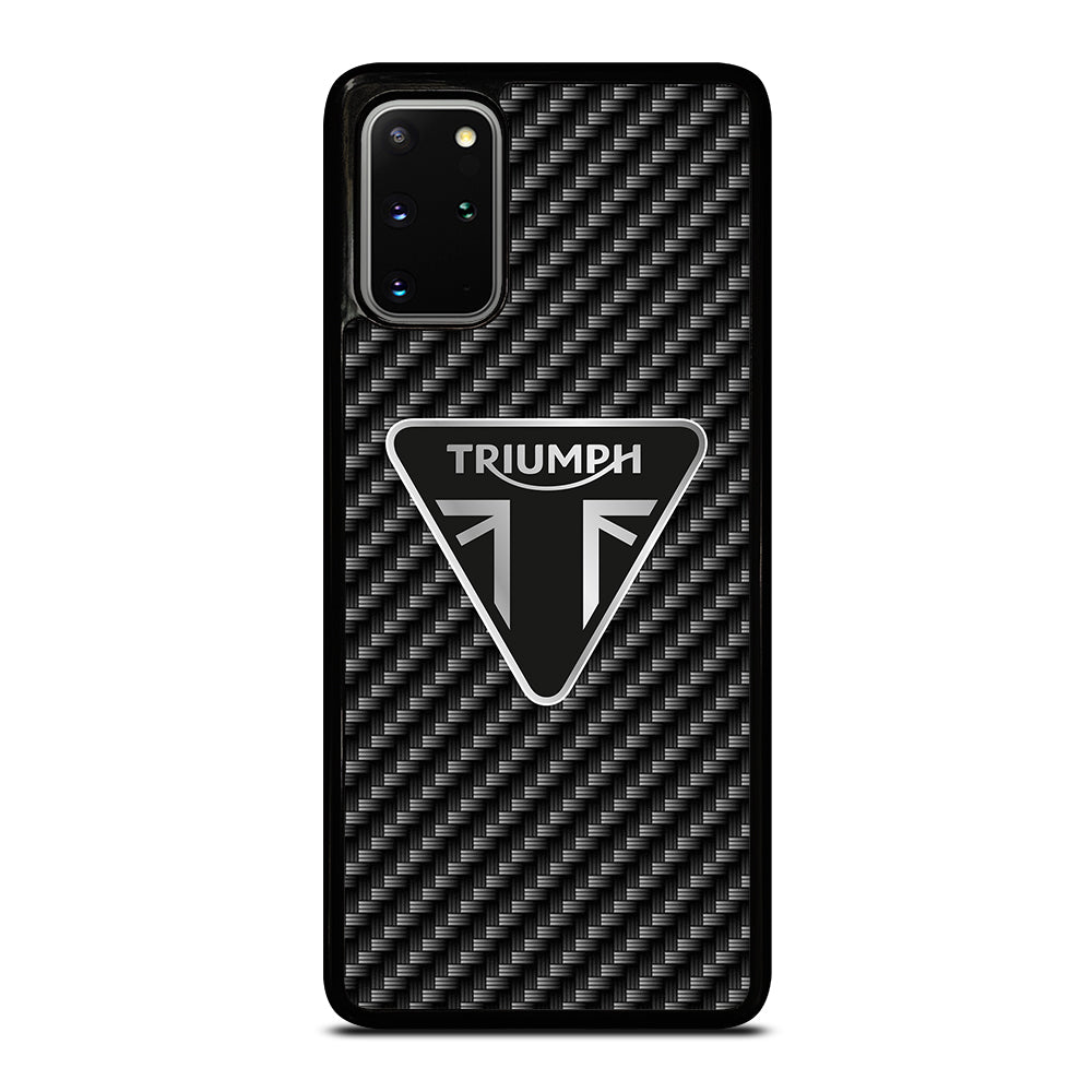 Triumph Motorcycle Carbon Logo Samsung Galaxy S20 Plus / S20 Plus 5G Case