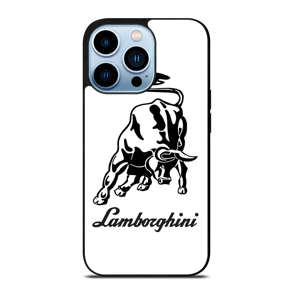 WHITE LAMBORGHINI iPhone 13 Pro Max Case