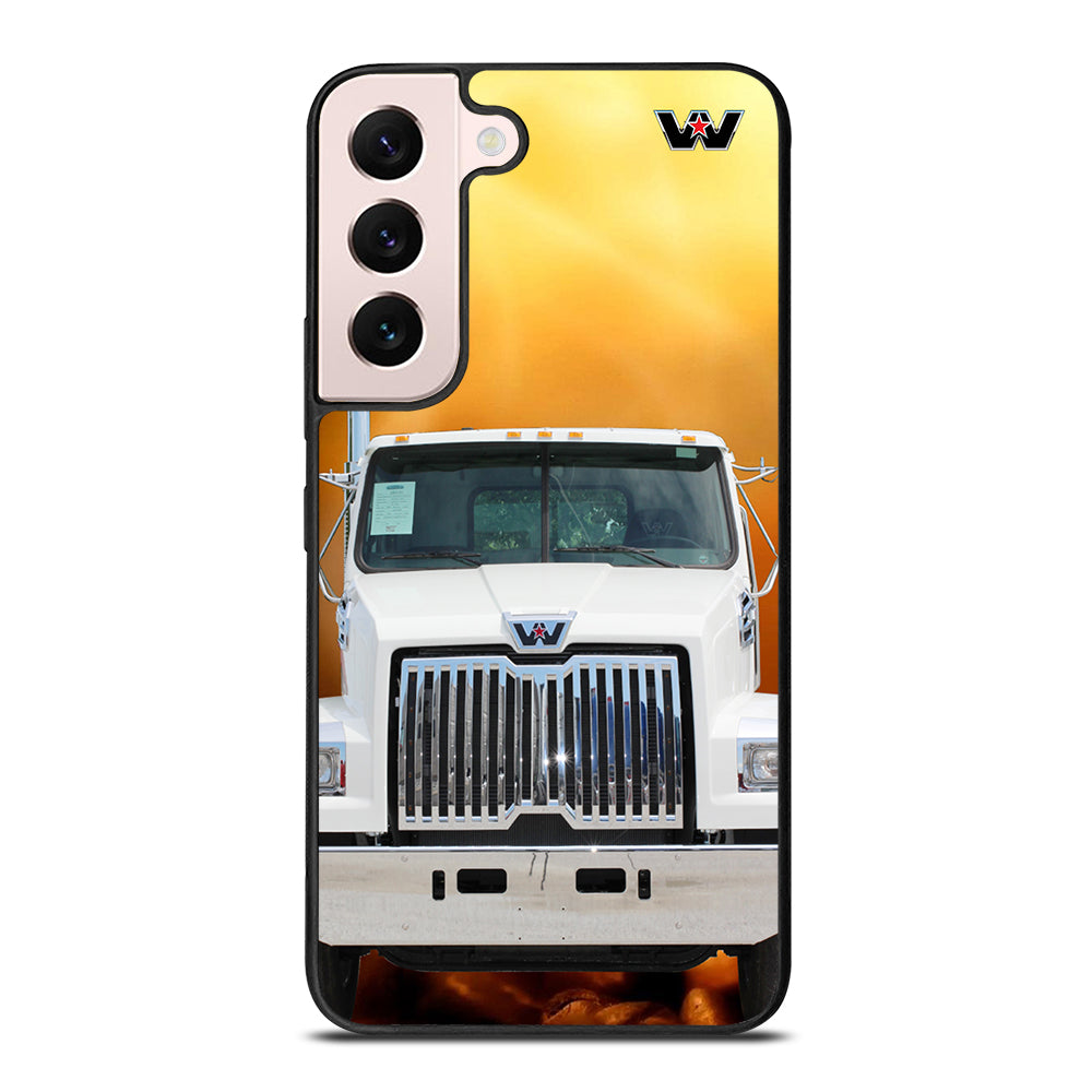 White Western Star Truck Samsung Galaxy S22 Plus 5G Case