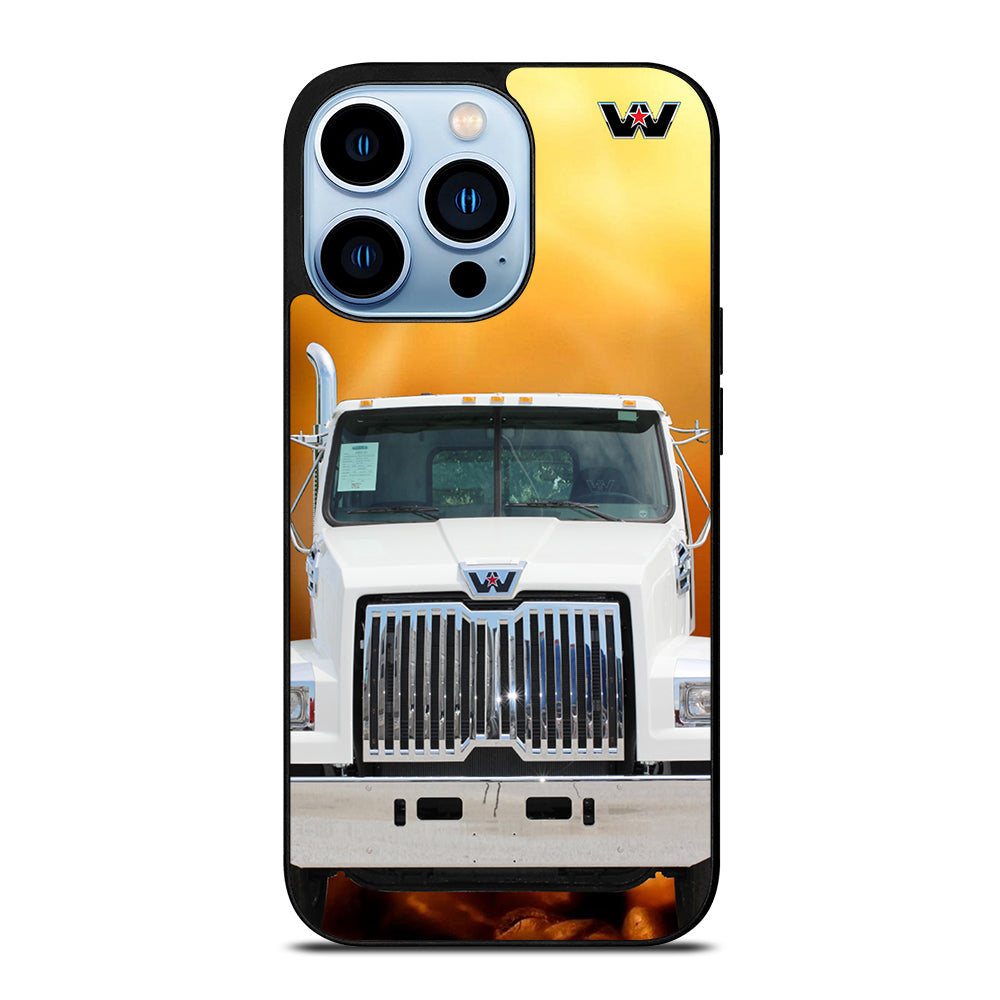 White Western Star Truck iPhone 13 Pro Max Case