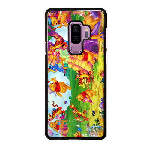 Winnie The Pooh Cute Cartoon Samsung Galaxy S9 Plus Case