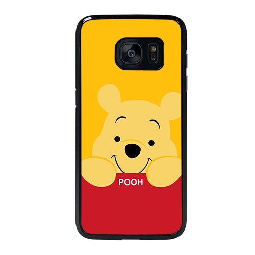 Winnie The Pooh Cute Face Samsung Galaxy S7 Edge Case