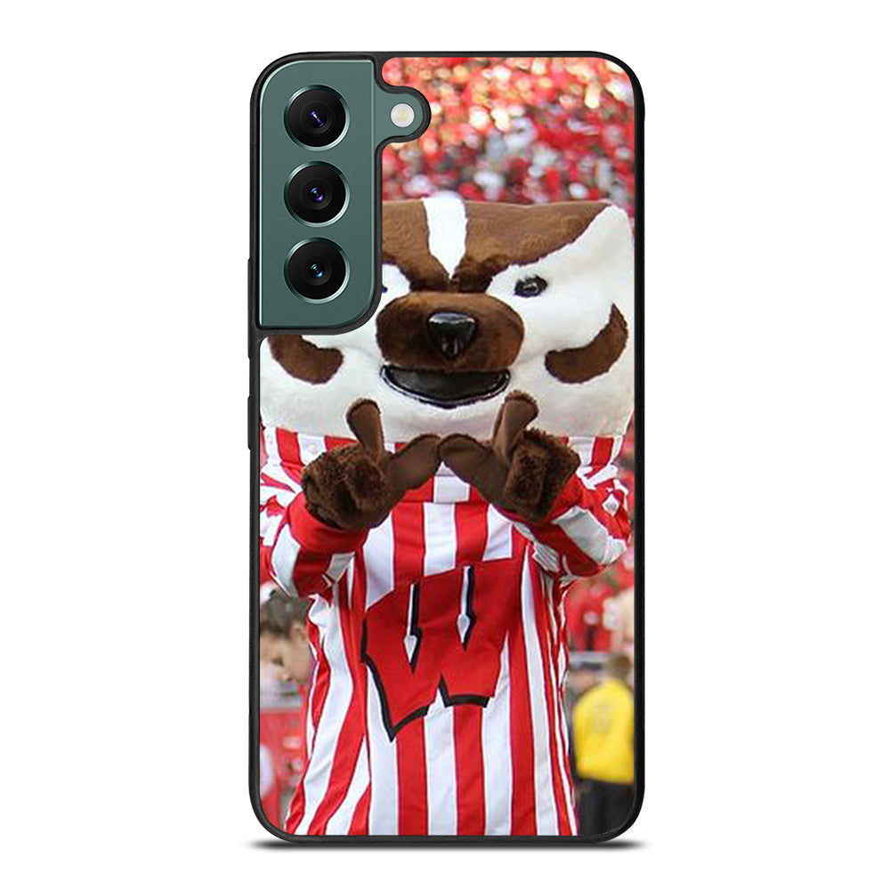 Wisconsin Mascot Image Samsung Galaxy S22 5G Case