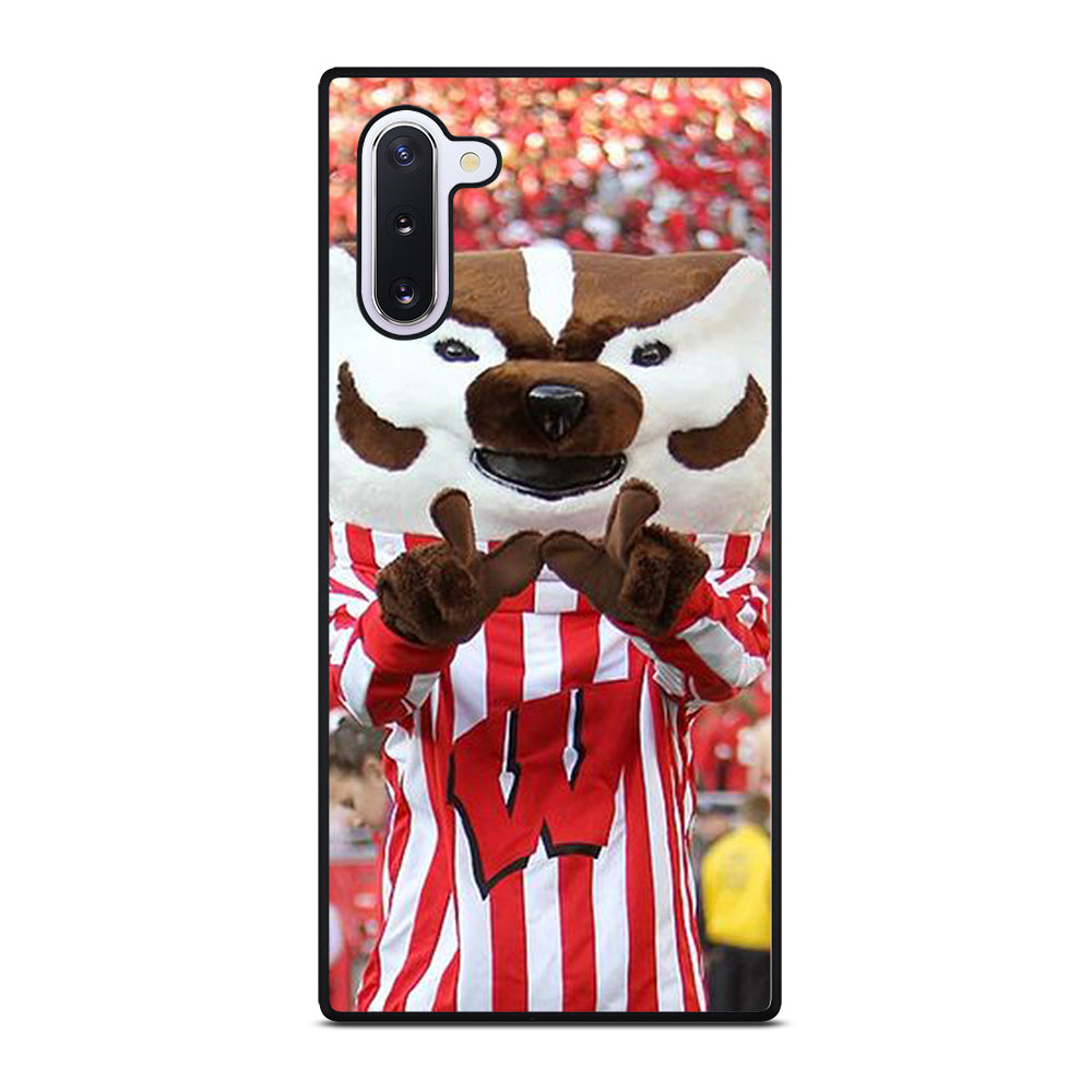 Wisconsin Mascot Image Samsung Galaxy Note 10 Case