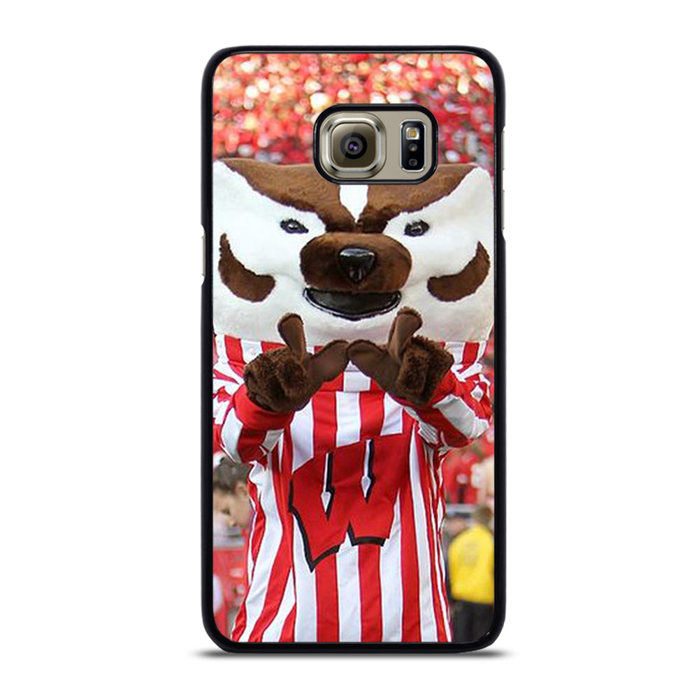 Wisconsin Mascot Image Samsung Galaxy S6 Edge Plus Case