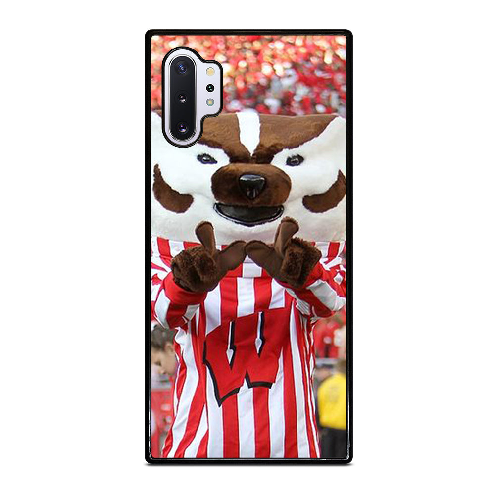 Wisconsin Mascot Image Samsung Galaxy Note 10 Plus Case