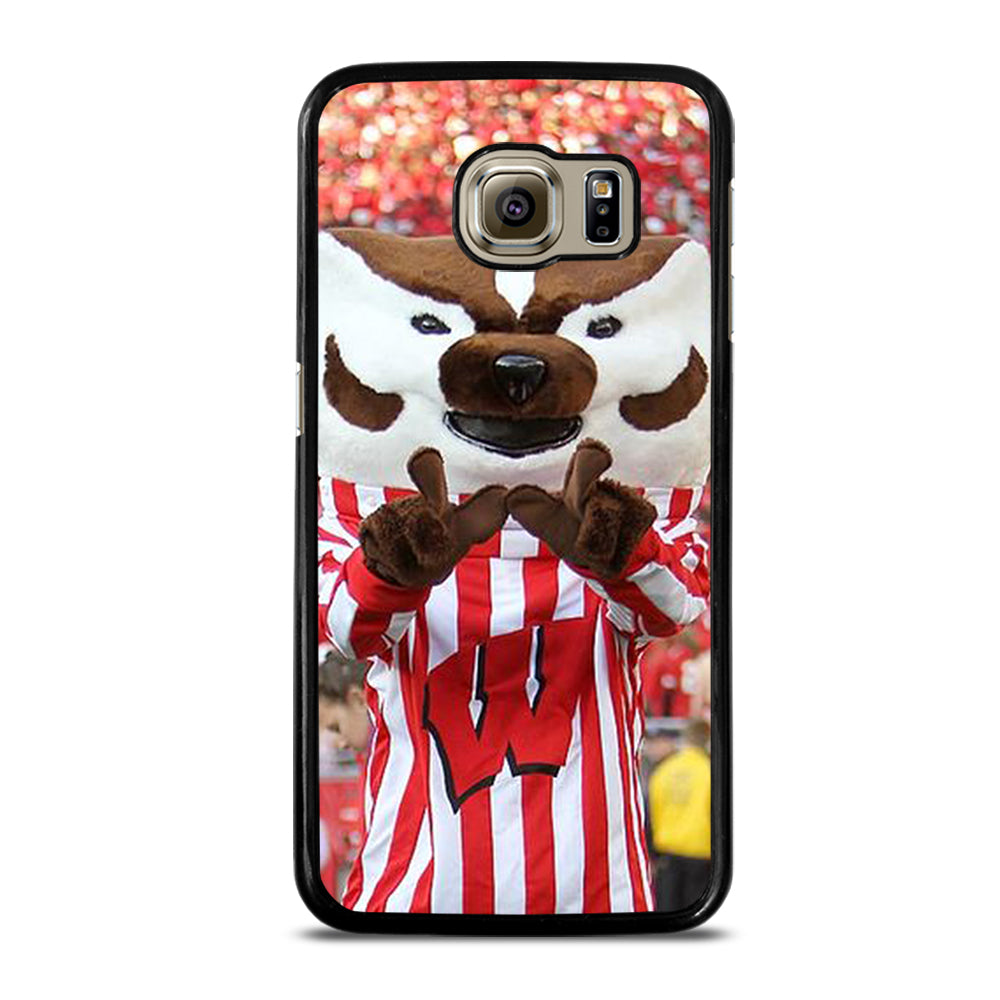Wisconsin Mascot Image Samsung Galaxy S6 Case