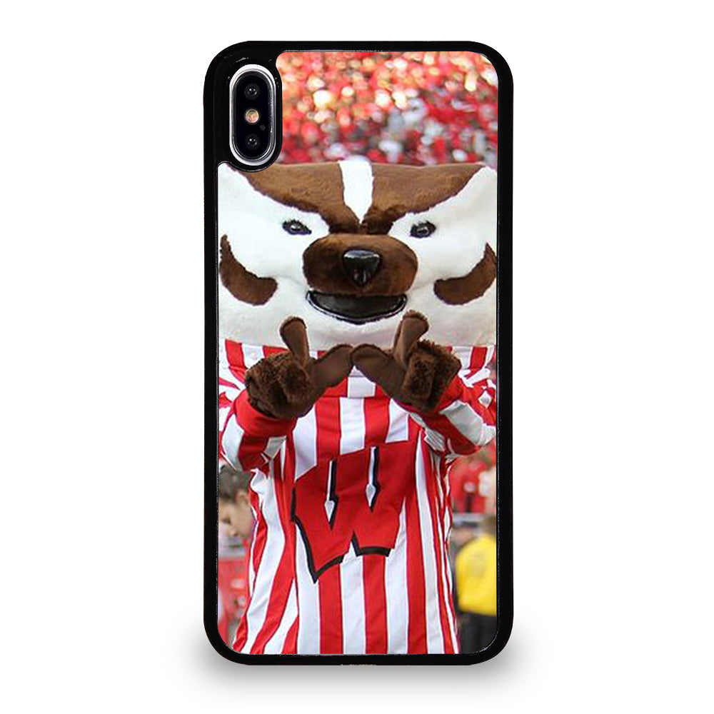 Wisconsin Mascot Image iPhone XS Max Case