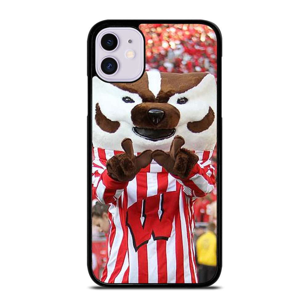 Wisconsin Mascot Image iPhone 11 Case