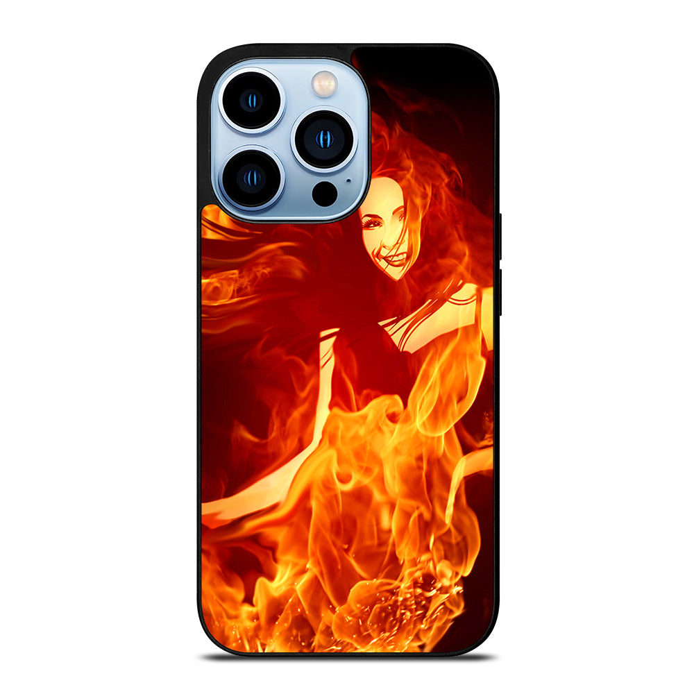 Woman In Fire iPhone 13 Pro Max Case