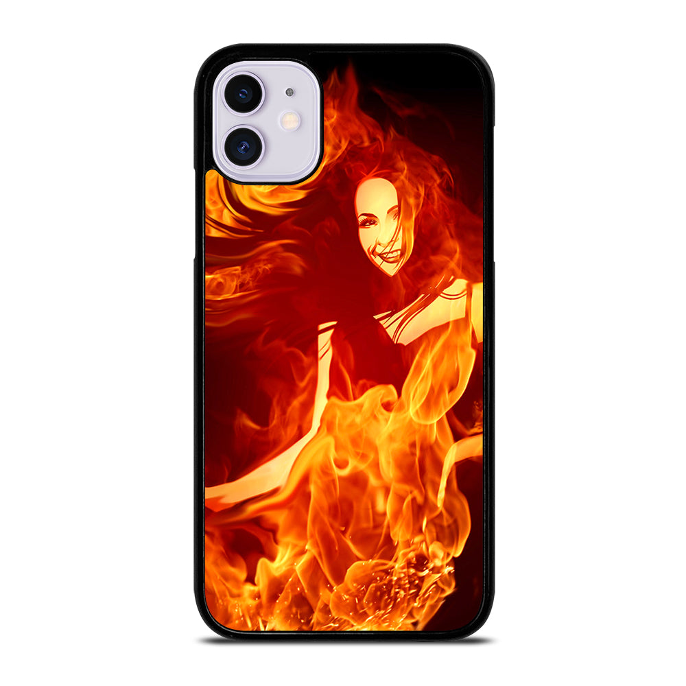 Woman In Fire iPhone 11 Case